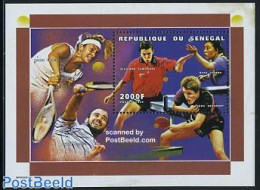 Senegal 1999 Table Tennis S/s, Mint NH, Sport - Table Tennis - Tennis - Tafeltennis