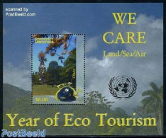 Dominica 2002 Eco Tourism S/s, Mint NH, Various - Tourism - Dominicaine (République)