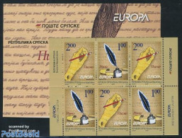 Bosnia Herzegovina - Serbian Adm. 2008 Europa, The Letter Booklet, Mint NH, History - Europa (cept) - Stamp Booklets - Non Classés