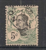 INDOCHINE - 1907 - N°YT. 44 - Annamite 5c Vert - Oblitéré / Used - Oblitérés