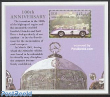 Maldives 2001 Mercedes 300SLR S/s, Mint NH, Transport - Automobiles - Coches