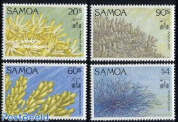 Samoa 1994 HONG KONG 94, Corals 4v, Mint NH, Nature - Philately - Samoa