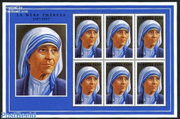 Burkina Faso 1998 Mother Theresa M/s, Mint NH, History - Nobel Prize Winners - Nobelprijs