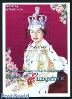 Guyana 2003 50th Anniv. Of The Coronation S/s, Mint NH, History - Kings & Queens (Royalty) - Royalties, Royals