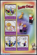 Antigua & Barbuda 2004 The Family Circus 4v M/s, Billy Attackled Me Too H, Mint NH, Sport - Sport (other And Mixed) - .. - Bandes Dessinées