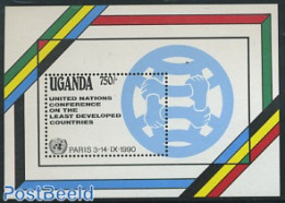 Uganda 1990 PAPU S/s, Mint NH, Post - Post