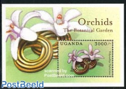 Uganda 2000 Orchids S/s, Polystachya Tayloriana, Mint NH, Nature - Flowers & Plants - Orchids - Sonstige & Ohne Zuordnung