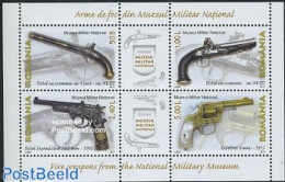 Romania 2008 Military Museum S/s, Mint NH, Various - Weapons - Art - Museums - Ungebraucht