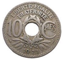 FRANCE....10 Centimes Lindauer  Année 1925  - Non Nettoyée Et Patinée (voir Images) - 10 Centimes