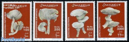 Somalia 2002 Mushrooms 4v, Mint NH, Nature - Mushrooms - Champignons