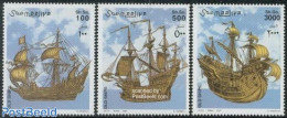 Somalia 2002 Ships 3v, Mint NH, Transport - Ships And Boats - Ships