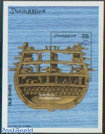 Somalia 2002 Old Ships S/s, Mint NH, Transport - Ships And Boats - Ships