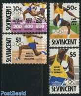 Saint Vincent 1990 Olympic Winners 4v, Mint NH, Sport - Olympic Games - St.Vincent (1979-...)