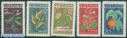 Vietnam 1963 Health Plants 5v, Mint NH - Other & Unclassified