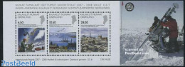 Greenland 2008 Science S/s, Mint NH, Transport - Various - Ships And Boats - Space Exploration - Maps - Ongebruikt