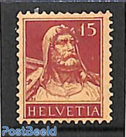 Switzerland 1924 15c, Browncarmine, Stamp Out Of Set, Mint NH - Unused Stamps