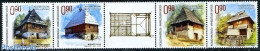 Bosnia Herzegovina - Serbian Adm. 2012 Cultural Heritage, Houses 4v+tab [::T::], Mint NH, Art - Architecture - Other & Unclassified