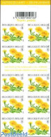 Belgium 2008 Flowers Foil Booklet, Mint NH, Nature - Flowers & Plants - Stamp Booklets - Unused Stamps