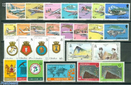 Gibraltar 1982 Yearset 1982, Complete, 27v, Mint NH, Various - Yearsets (by Country) - Non Classés