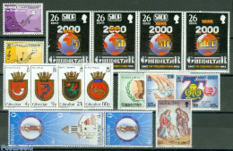 Gibraltar 1985 Yearset 1985, Complete, 17v, Mint NH, Various - Yearsets (by Country) - Unclassified