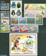 Gibraltar 1991 Yearset 1991, Complete, 19v + 1s/s, Mint NH, Various - Yearsets (by Country) - Non Classés