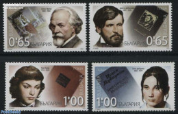 Bulgaria 2012 Famous Persons 4v, Mint NH, Art - Authors - Neufs