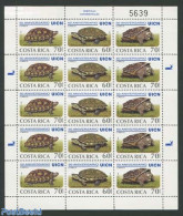 Costa Rica 1998 Turtles M/s (with 5 Sets), Mint NH, Nature - Reptiles - Turtles - Costa Rica