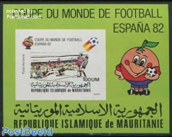 Mauritania 1980 World Cup Football Spain S/s Imperforated, Mint NH, Sport - Football - Other & Unclassified