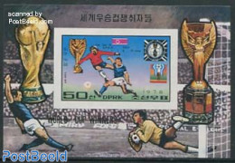 Korea, North 1978 World Cup Football Winners S/s Imperforated, Mint NH, Sport - Football - Corée Du Nord