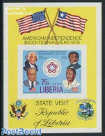 Liberia 1976 US Independence S/s, Mint NH, History - American Presidents - US Bicentenary - Other & Unclassified