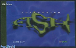 Ireland 2001 Freshwater Fish Prestige Booklet, Mint NH, Nature - Fish - Stamp Booklets - Ongebruikt