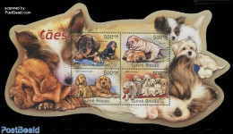 Guinea Bissau 2011 Dogs 4v M/s, Mint NH, Nature - Dogs - Guinée-Bissau