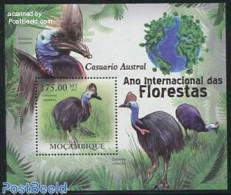 Mozambique 2011 Int. Forest Year, Birds S/s, Mint NH, Nature - Birds - Mozambico