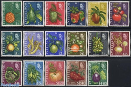 Montserrat 1965 Fruits 17v, Mint NH, Health - Nature - Food & Drink - Fruit - Food