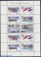 Netherlands Antilles 2004 Singapore 2004 M/s, Mint NH, History - Transport - Flags - Philately - Ships And Boats - Ships