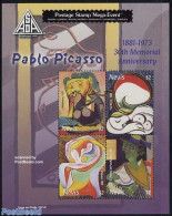 Nevis 2004 Picasso 4v M/s, LArlesienne, Mint NH, Art - Modern Art (1850-present) - Pablo Picasso - St.Kitts En Nevis ( 1983-...)