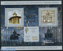 Romania 2008 Monuments Of World Culture S/s, Joint Issue Russia, Mint NH, Religion - Various - Churches, Temples, Mosq.. - Ungebraucht