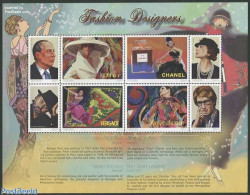 Tanzania 1999 Fashion Designers 8v M/s, Mint NH, Art - Fashion - Costumes