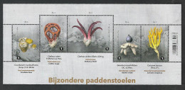 2020 Flora Paddestoel Mushroom Champignon MNH !! 1/2Sheet NL - Unused Stamps