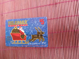 Christmas Prepaidcard Used  Rare - Christmas
