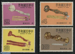 Taiwan 1987 Old Scepters 4v, Mint NH, Art - Art & Antique Objects - Sonstige & Ohne Zuordnung