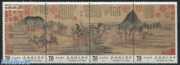 Taiwan 1989 Roll Painting 4v [:::], Mint NH, Art - Paintings - Sonstige & Ohne Zuordnung