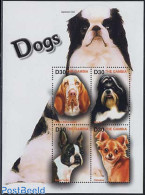 Gambia 2004 Dogs 4v M/s, Bracco, Mint NH, Nature - Dogs - Gambia (...-1964)