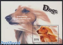 Gambia 2004 Dog S/s, Borsoi, Mint NH, Nature - Dogs - Gambia (...-1964)