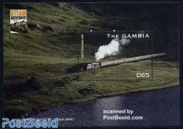 Gambia 2004 West Highland Line S/s, Mint NH, Transport - Railways - Trains