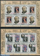 Penrhyn 1979 Sir Rowland Hill 2 M/s, Mint NH, Sir Rowland Hill - Stamps On Stamps - Rowland Hill