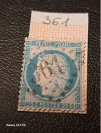 Timbre Cérès 60c Avec Oblitération GC - 1871-1875 Cérès