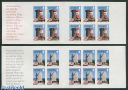 Jersey 2012 Island Views 2 Booklets S-a, Mint NH, Stamp Booklets - Unclassified