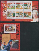 Guinea, Republic 2010 Astrology, Tiger 2 S/s, Mint NH, Nature - Animals (others & Mixed) - Autres & Non Classés