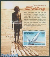 Micronesia 2005 History Of Sailing S/s, Nile Riverboat, Mint NH, Transport - Ships And Boats - Ships